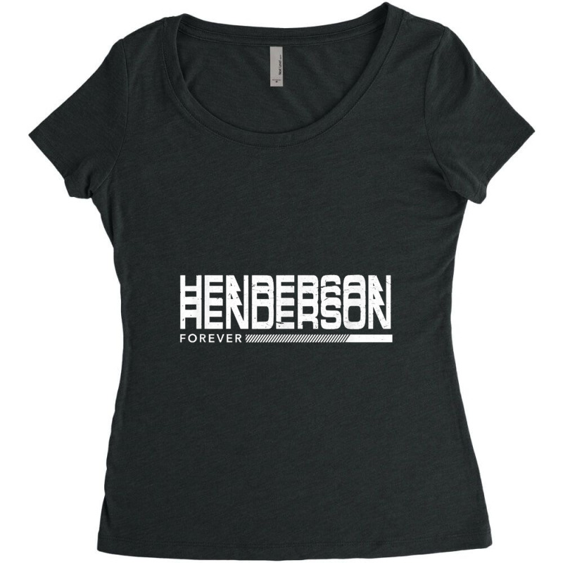 Henderson Forever Resident Nevada Local Nv Vacation Hometown Women's Triblend Scoop T-shirt by saterseim | Artistshot