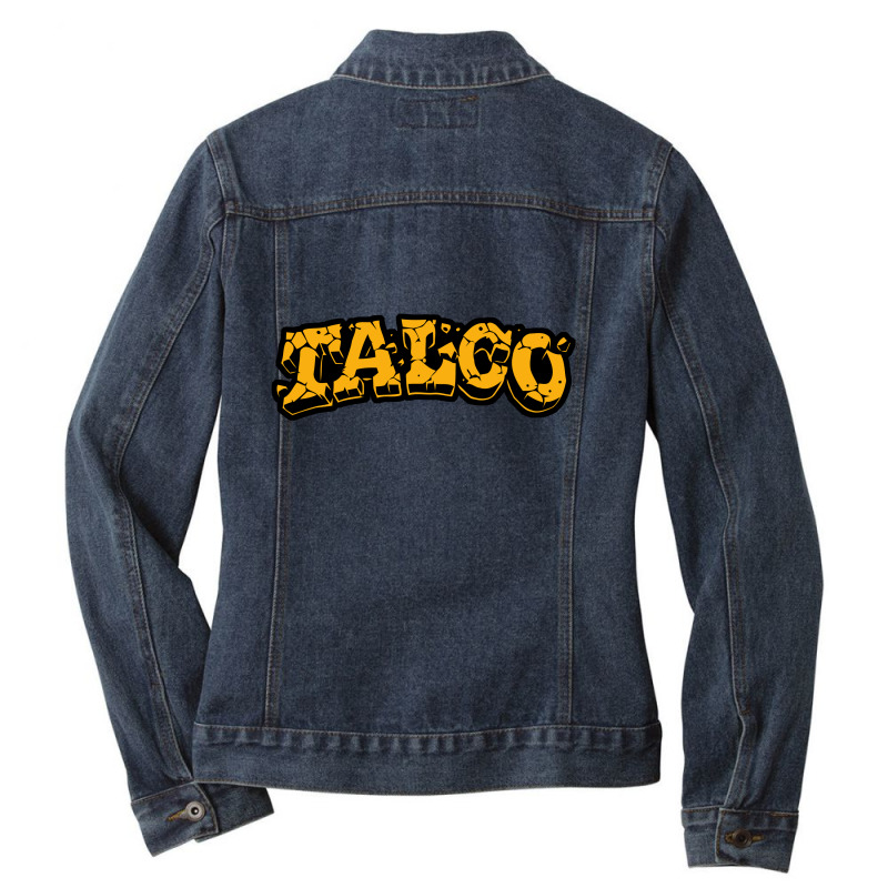 Talco Ska Punk Ladies Denim Jacket | Artistshot