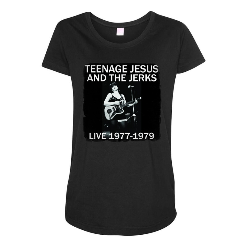 Teenage Jesus And The Jerks Live 1977 - 1979 Maternity Scoop Neck T-shirt | Artistshot