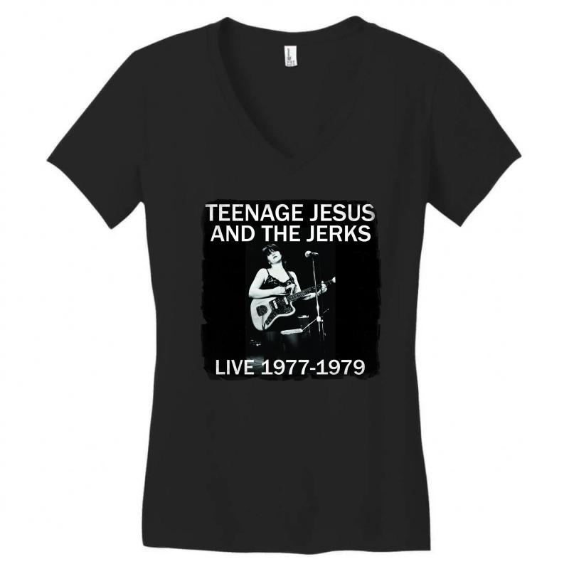 Teenage Jesus And The Jerks Live 1977 - 1979 Women's V-neck T-shirt | Artistshot