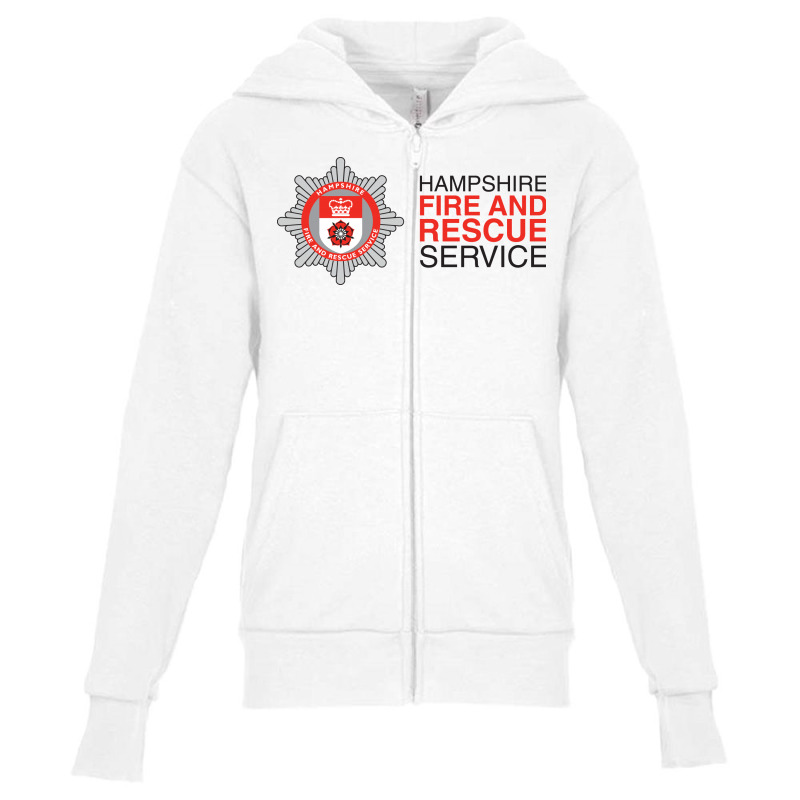 Fire And Rescue Youth Zipper Hoodie | Artistshot