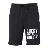 Lucky Bowling Shirt T Shirt Fleece Short | Artistshot