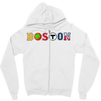 Bawston Townie Sports Fan Boston Mass New England Proud T Shirt Zipper Hoodie | Artistshot