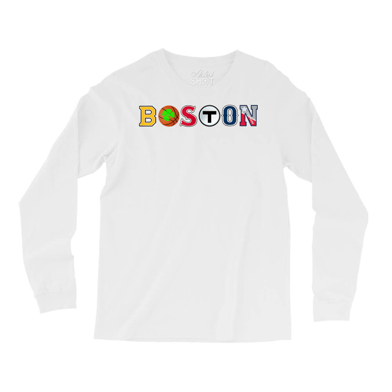 Bawston Townie Sports Fan Boston Mass New England Proud T Shirt Long Sleeve Shirts | Artistshot