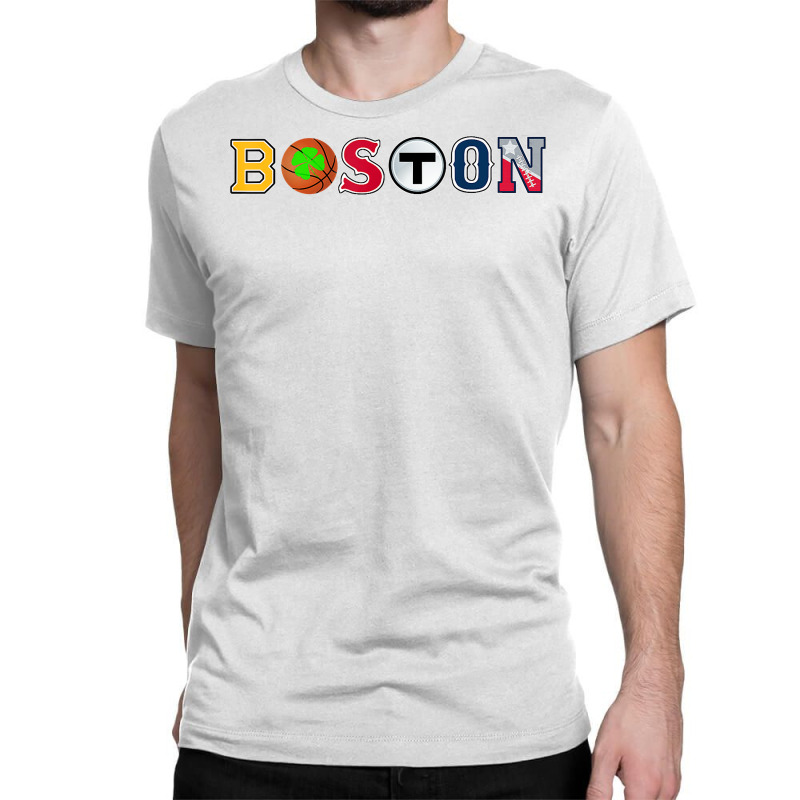 Bawston Townie Sports Fan Boston Mass New England Proud T Shirt Classic T-shirt | Artistshot