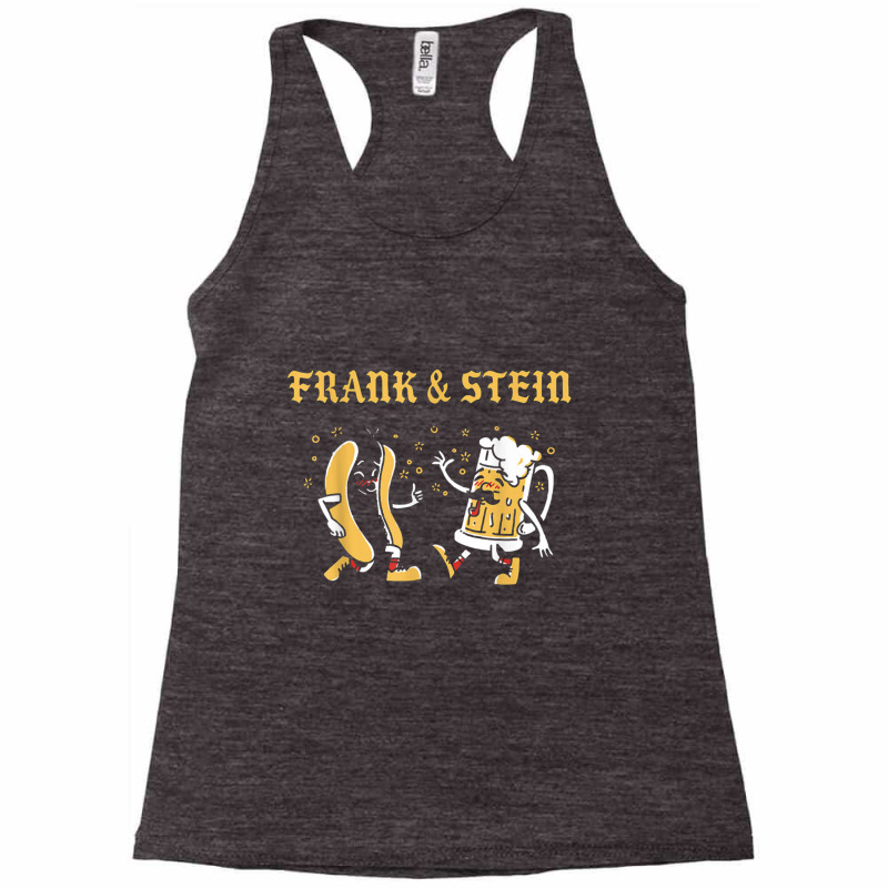 Frank & Stein Oktoberfest German Beer Drinker Racerback Tank by saterseim | Artistshot