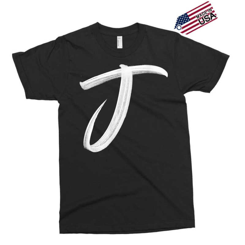 Letter J Initial Name Monogram Capital Letter T Shirt Exclusive T-shirt by hollymu | Artistshot