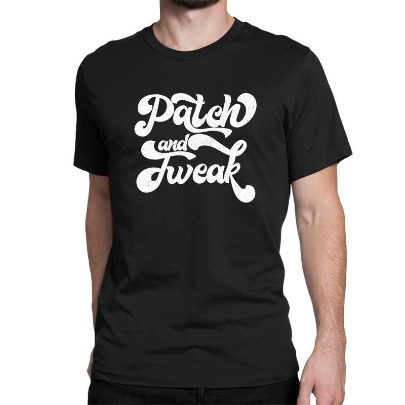 Patch And Tweak, Modular Analog Synth Lover Design Classic T-shirt by qulonuhun | Artistshot