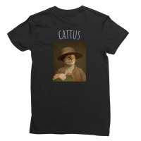 Cat Latin Ladies Fitted T-shirt | Artistshot