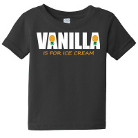 Vanilla Is For Ice Cream Upside Down Pineapple Swinger Theme T Shirt Baby Tee | Artistshot