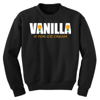 Vanilla Is For Ice Cream Upside Down Pineapple Swinger Theme T Shirt Youth Sweatshirt | Artistshot