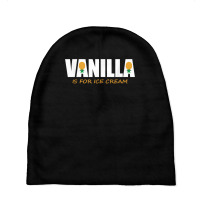 Vanilla Is For Ice Cream Upside Down Pineapple Swinger Theme T Shirt Baby Beanies | Artistshot