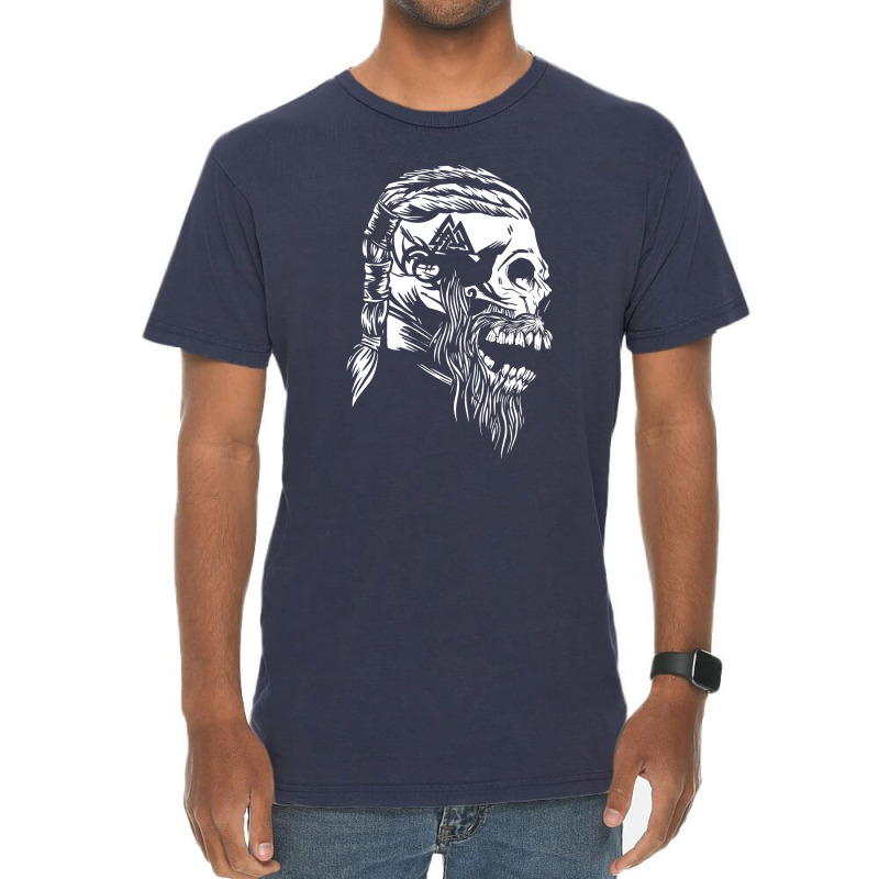 Viking Skull Vintage T-shirt | Artistshot