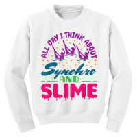 Synchro And Slime   Synchronized Swimming Swim T Shirt Youth Sweatshirt | Artistshot