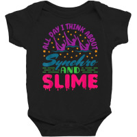 Synchro And Slime   Synchronized Swimming Swim T Shirt Baby Bodysuit | Artistshot