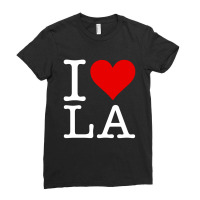 I Love Los Angeles Ladies Fitted T-shirt | Artistshot