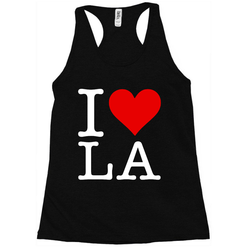 I Love Los Angeles Racerback Tank by Ataya | Artistshot