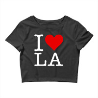 I Love Los Angeles Crop Top | Artistshot