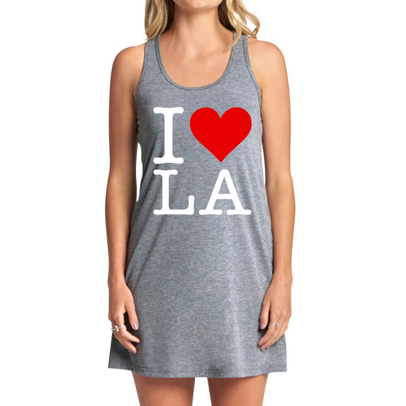 I Love Los Angeles Tank Dress by Ataya | Artistshot