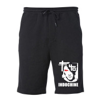 Indochine Edition Best Of French Pop Rock And New Wave Fleece Short | Artistshot