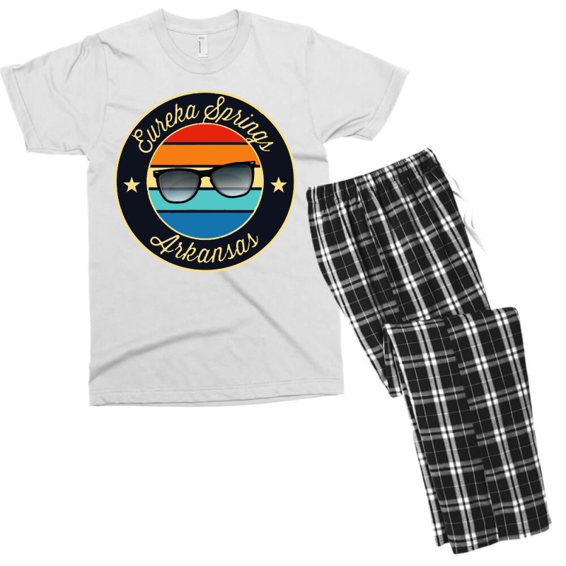 Eureka Springs Arkansas Men's T-shirt Pajama Set | Artistshot