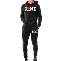 I Love My Boyfriend Hoodie & Jogger Set | Artistshot