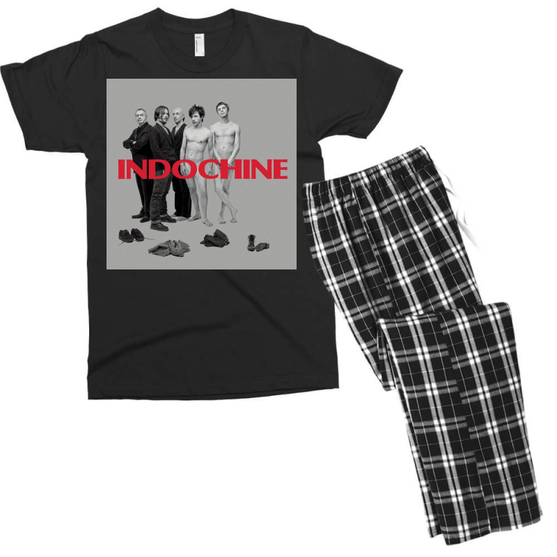 Indochine Best Of French Pop Rock And New Wave Men's T-shirt Pajama Set | Artistshot