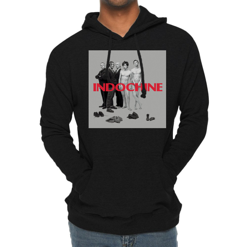 Indochine Best Of French Pop Rock And New Wave Lightweight Hoodie | Artistshot