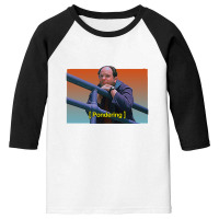 Pondering George George Costanza Youth 3/4 Sleeve | Artistshot