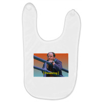 Pondering George George Costanza Baby Bibs | Artistshot