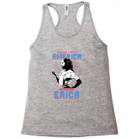 Can't Spell America Without Erica Retro Racerback Tank | Artistshot