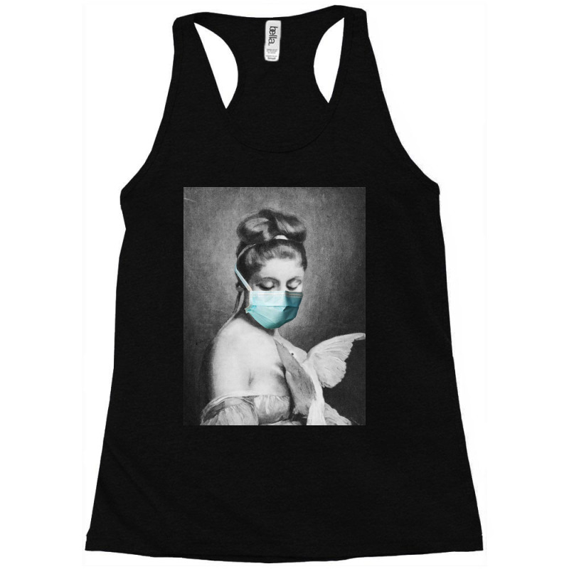 Stay Safe And Free Racerback Tank by Art Pirate | Artistshot