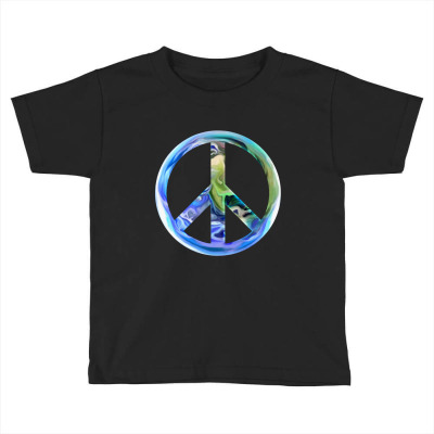 Harmony World Earth Peace Toddler T-shirt Designed By Koopshawneen