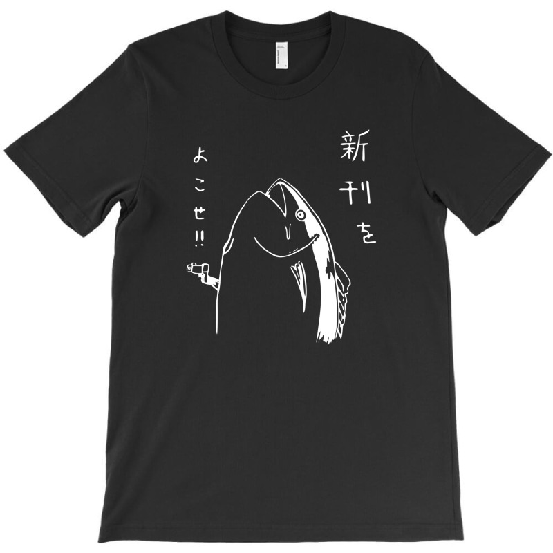 Japanese Fish Hold Up T-shirt | Artistshot