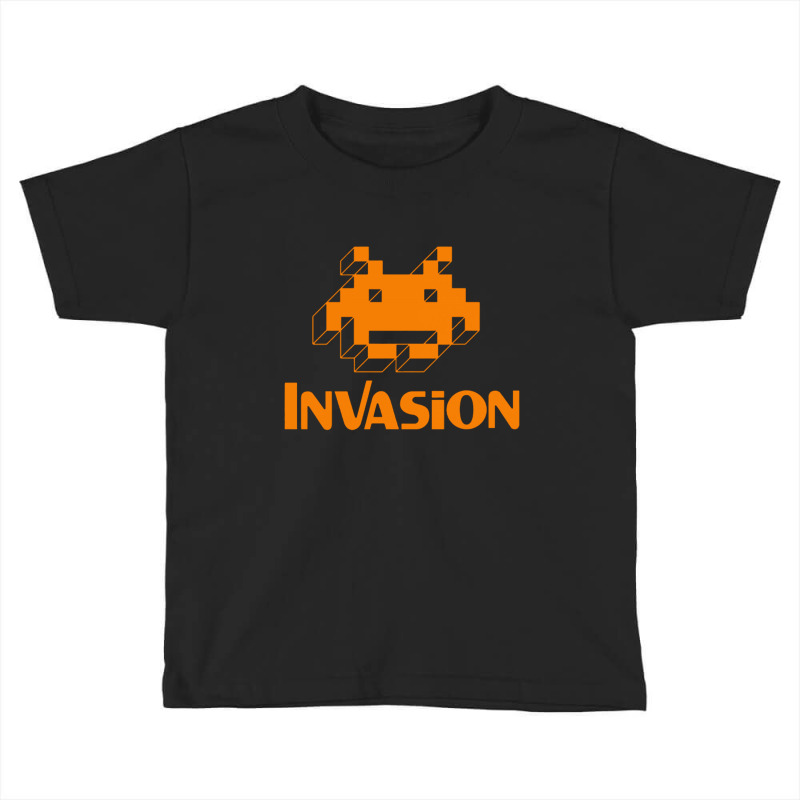 Alien Invasion   Retro Video Game Toddler T-shirt by saterseim | Artistshot