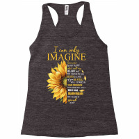 I Only Can Imagine Faith Christian Catholic Jesus God Lover Racerback Tank | Artistshot