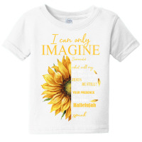 I Only Can Imagine Faith Christian Catholic Jesus God Lover Baby Tee | Artistshot