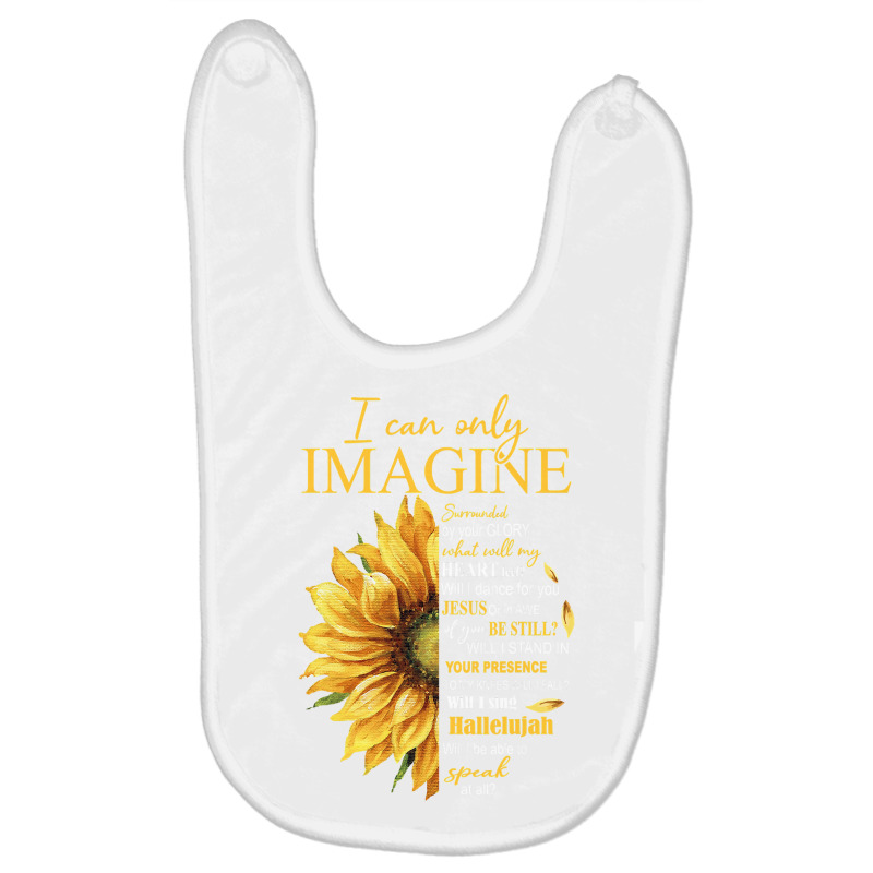 I Only Can Imagine Faith Christian Catholic Jesus God Lover Baby Bibs by Hoangduong | Artistshot