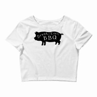 Break Even Bbq Sweatshirt Crop Top | Artistshot