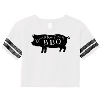 Break Even Bbq Sweatshirt Scorecard Crop Tee | Artistshot