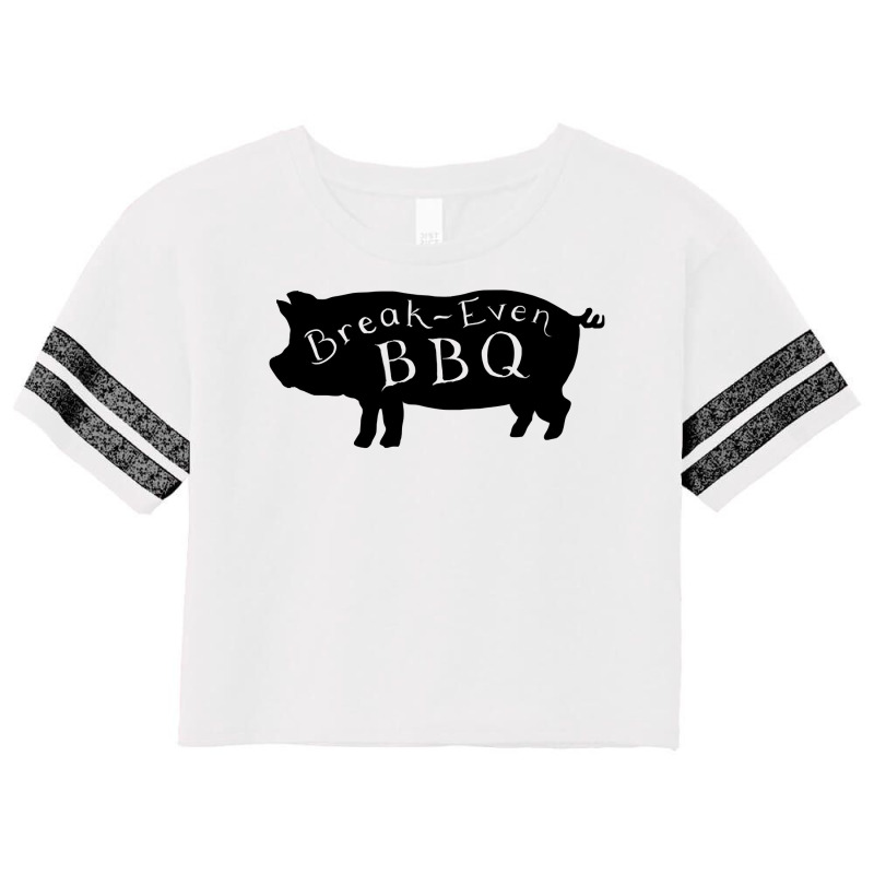 Break Even Bbq Sweatshirt Scorecard Crop Tee by carlianagorley | Artistshot