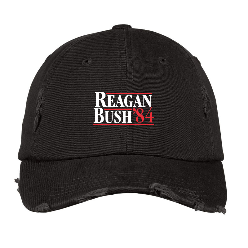 Reagan Bush '84 80's Vintage Cap by saterseim | Artistshot