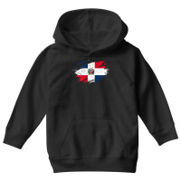 Dominican Flag Vintage Dominican Republic Pride Roots T Shirt Youth Hoodie | Artistshot