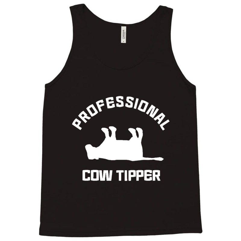 Pro Cow Tipper Tipping Funny Tank Top | Artistshot