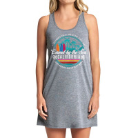 Carmel By The Sea California Sandy Beaches Breaking Waves Zip Hoodie Tank Dress | Artistshot