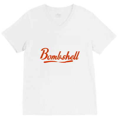 Bombshell V-neck Tee Designed By Sephanie