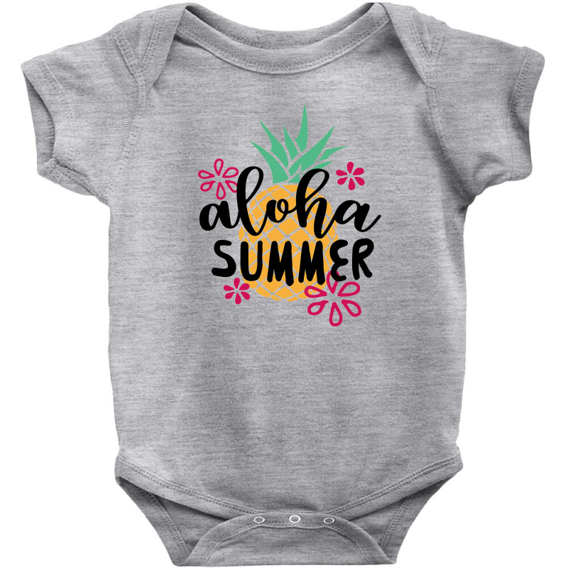 Aloha Summer Baby Bodysuit by sephanie | Artistshot