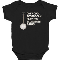 Banjo Bluegrass Music Traditional Musician Funny Gift Baby Bodysuit | Artistshot