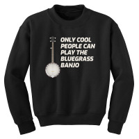 Banjo Bluegrass Music Traditional Musician Funny Gift Youth Sweatshirt | Artistshot