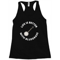 Banjo Bluegrass Music Traditional Musician Funny Gift Racerback Tank | Artistshot